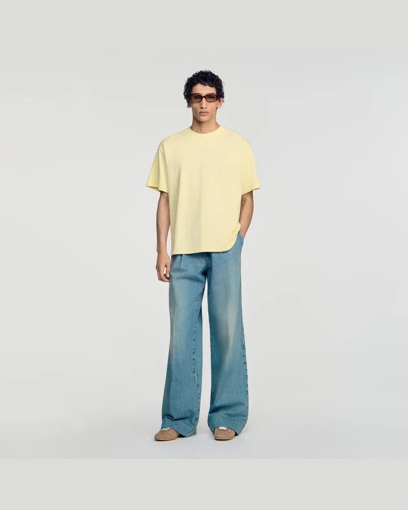Sandro Oversize-T-Shirt Souffre