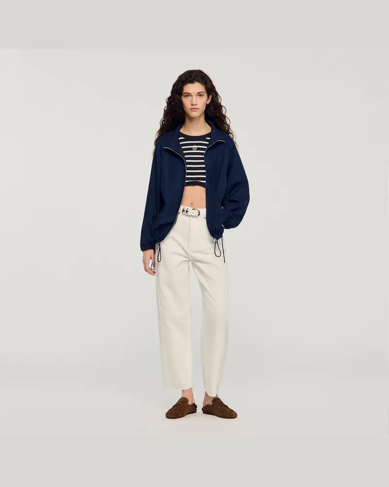 Sandro Oversize-Blouson Marine