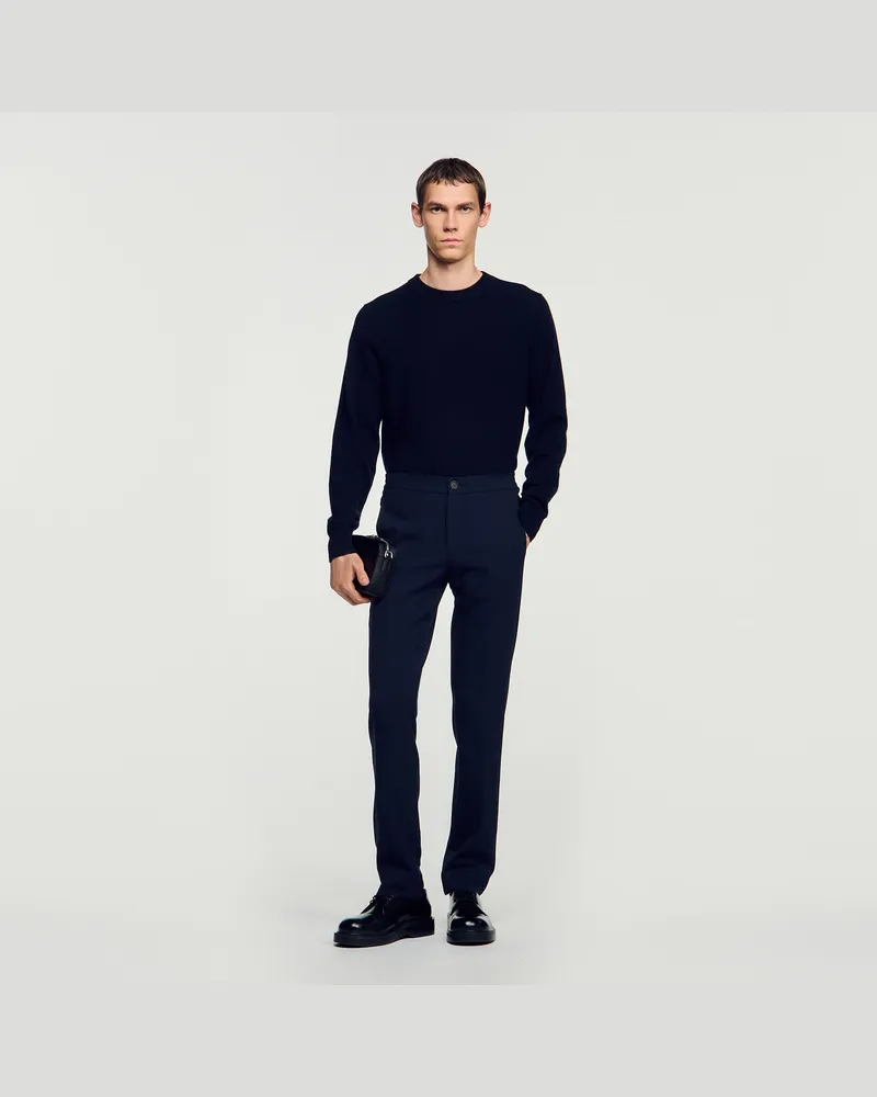 Sandro Jersey-Hose Marine
