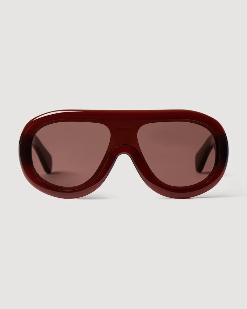 Sandro Lunettes de soleil masque Brown