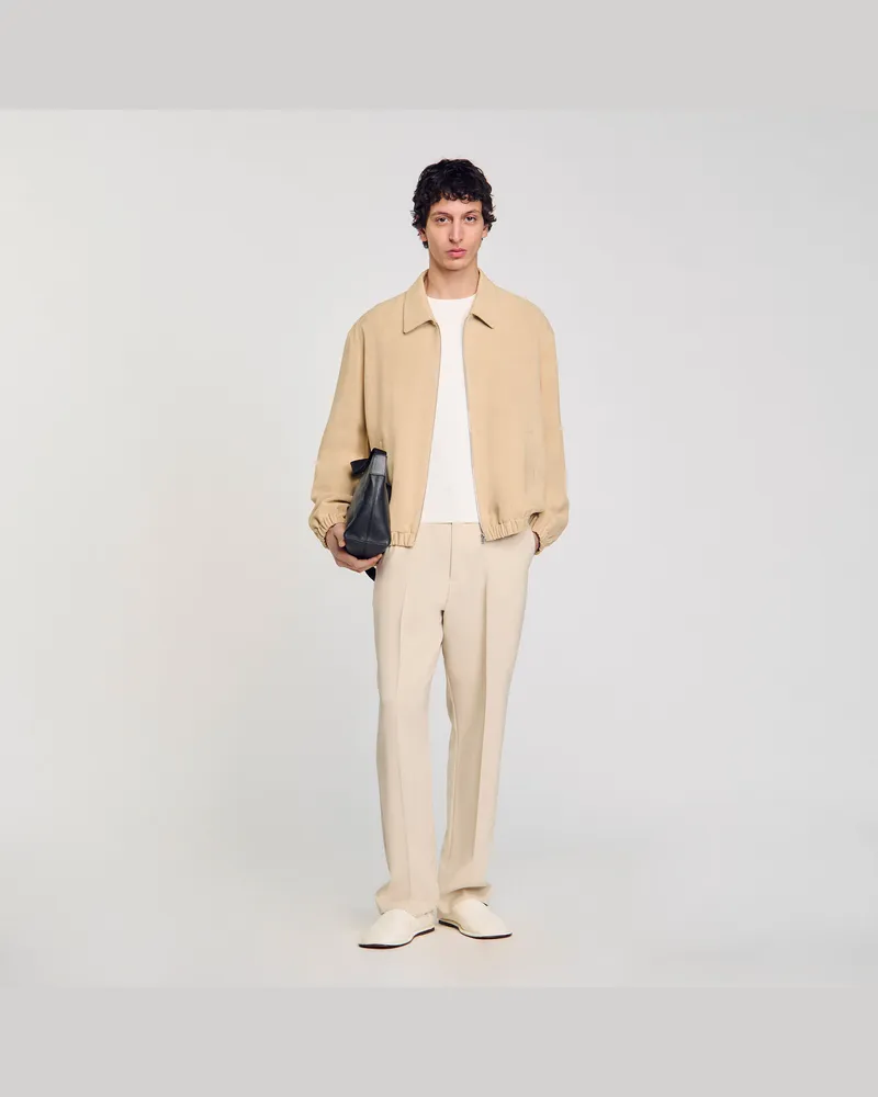 Sandro Blouson mit Reißverschluss Avoine