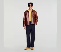 Lederjacke