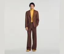 Anzugjacke aus Wolle