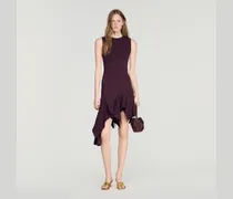 Asymmetrisches Strickkleid