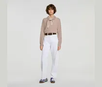2-in-1-Woll-Kaschmir-Pullover