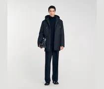 Wattierter Parka mit Kapuze