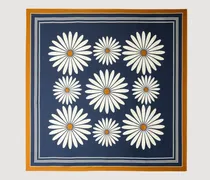 Seidenhalstuch mit Blumenprint