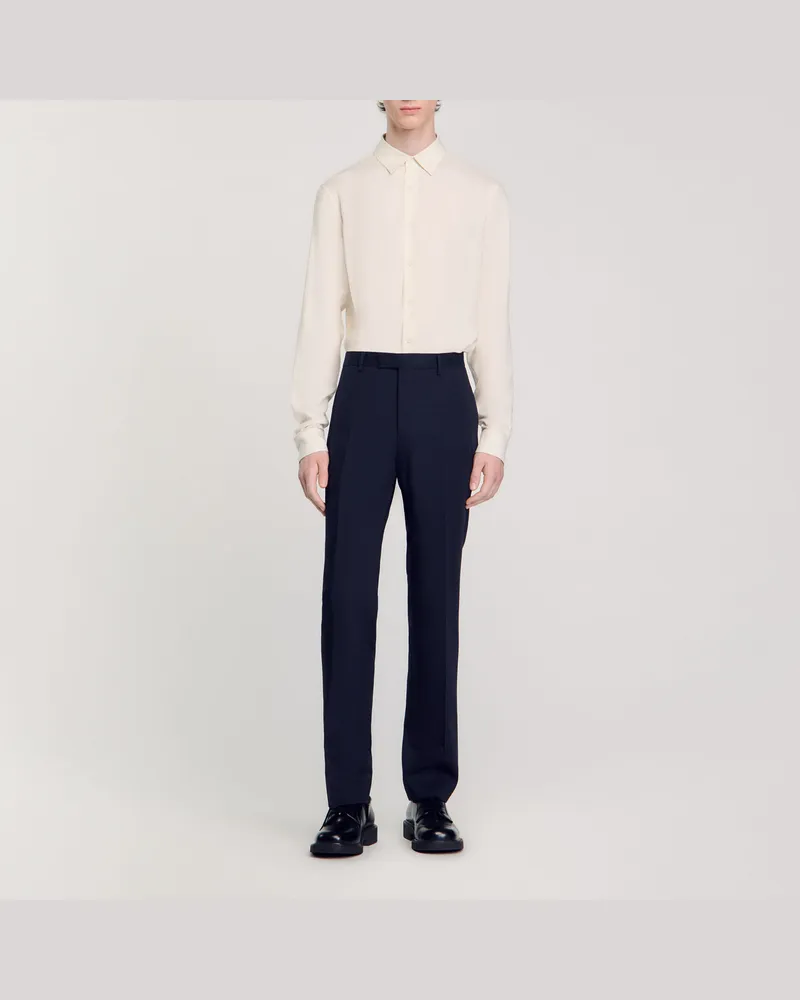 Sandro Anzughose Marine