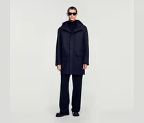 Parka aus Wolle und Kaschmir