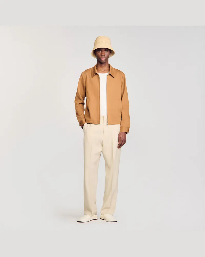 Sandro Blouson aus Baumwolle Hazel
