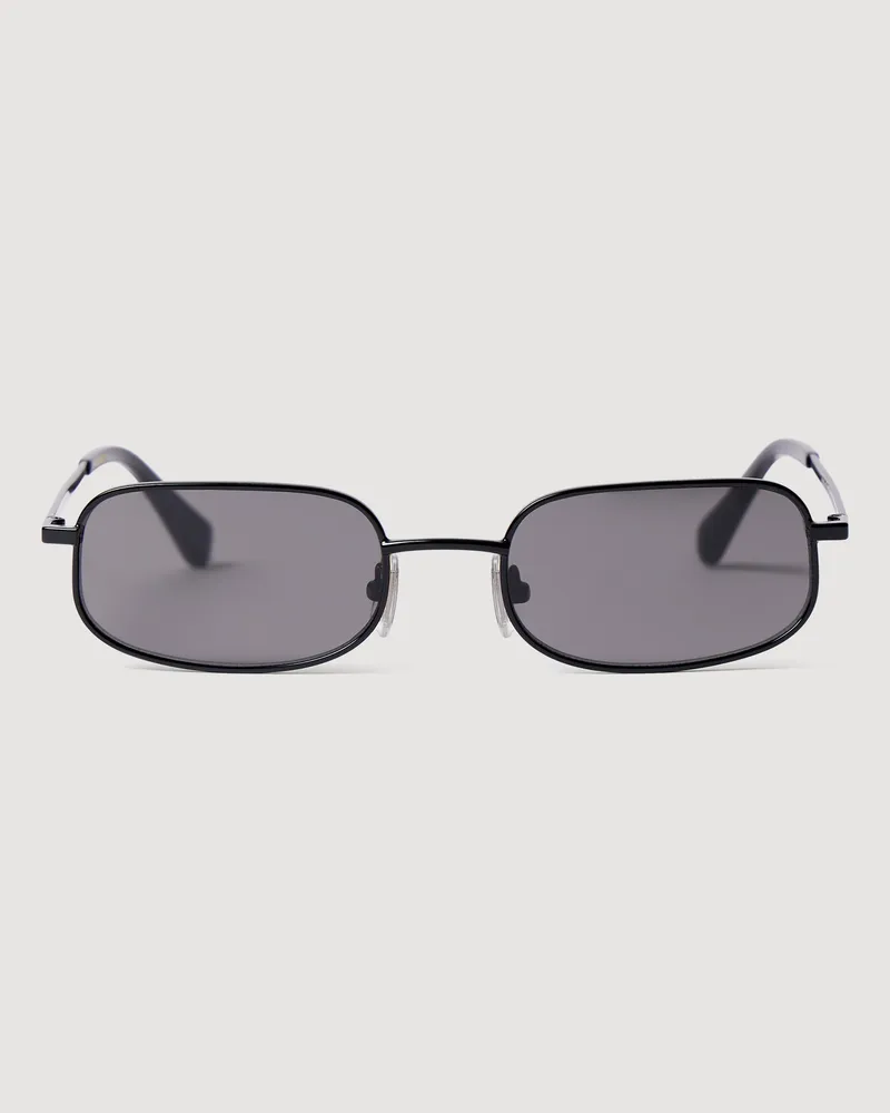 Sandro Lunettes de soleil rectangulaires Schwarz