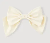 Satinierte Schleifenbarrette