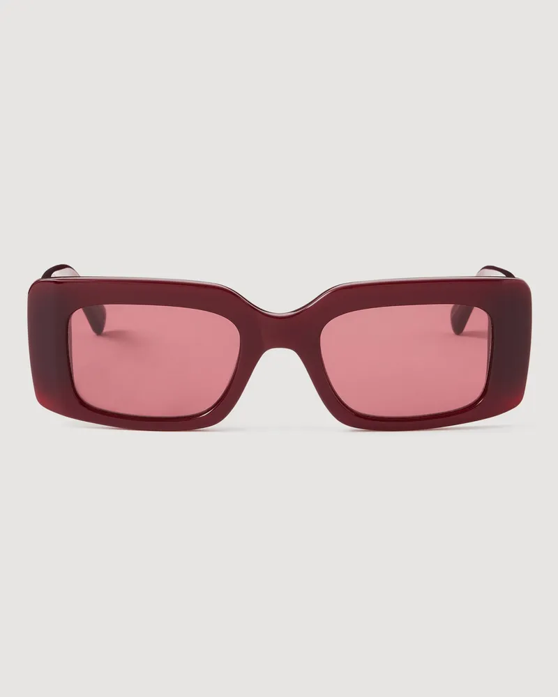 Sandro Sonnenbrille mit Logo Bordeaux