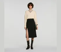 2-in-1-Woll-Kaschmir-Pullover