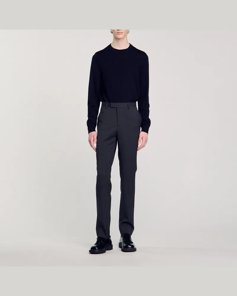 Sandro Anzughose Grau