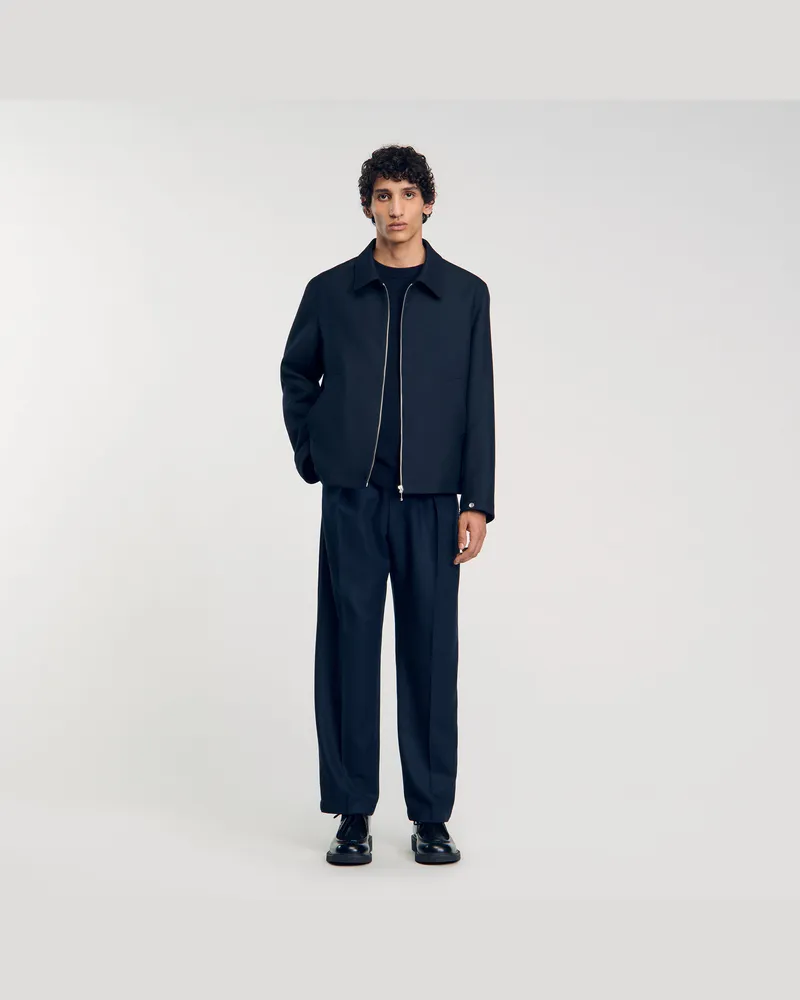 Sandro Blouson mit Reißverschluss Deep