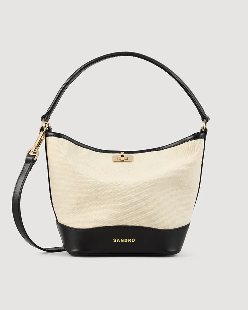 Sandro Kleine Tasche Tangoso Ecru