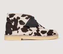 Desert Boots mit Animal-Print