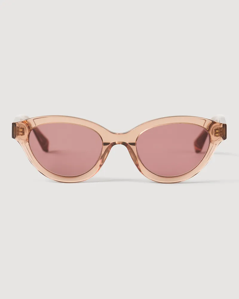 Sandro Cat-Eye-Sonnenbrille Beige