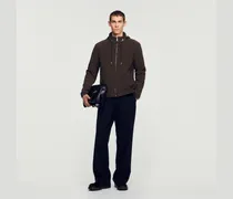 Kapuzenblouson mit Reißverschluss