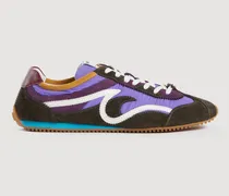 Light Wave Sneaker im Materialmix