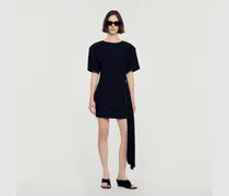Kurzes drapiertes Kleid