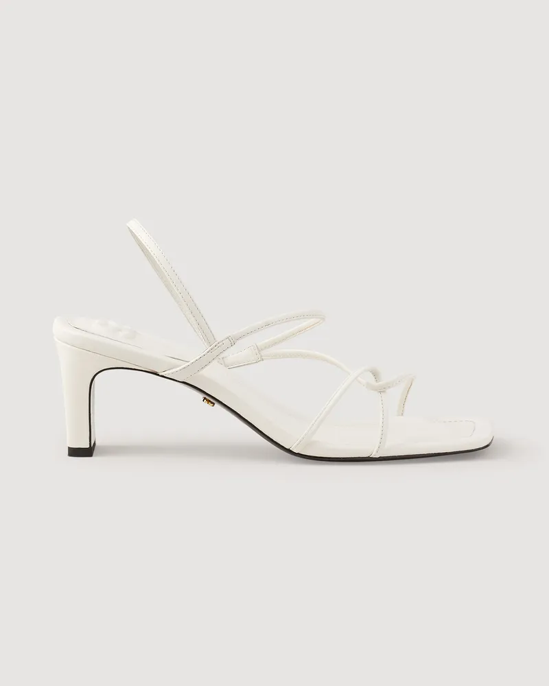 Sandro Sandalen mit Riemchen Ecru