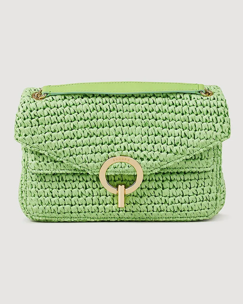 Sandro Tasche YZA aus Bast Hell-grün
