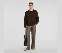 Bomber-Cardigan mit Reißverschluss
