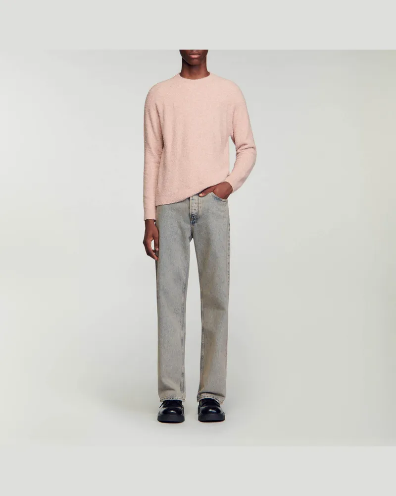 Sandro Pullover mit langen Ärmeln Rosa