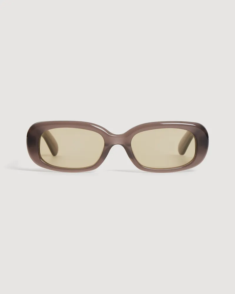 Sandro Rechteckige Sonnenbrille Mittelstark
