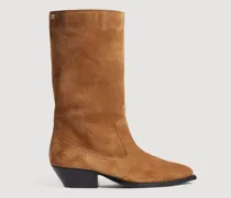 Stiefel aus Veloursleder