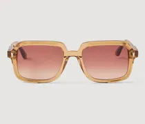 Sonnenbrille mit dünnen Bügeln