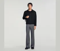 Minimal-Blouson mit Reißverschluss