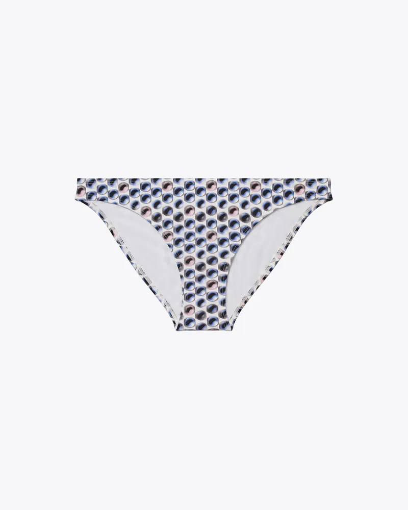 Tory Burch Damen Bikini Bottom Blue