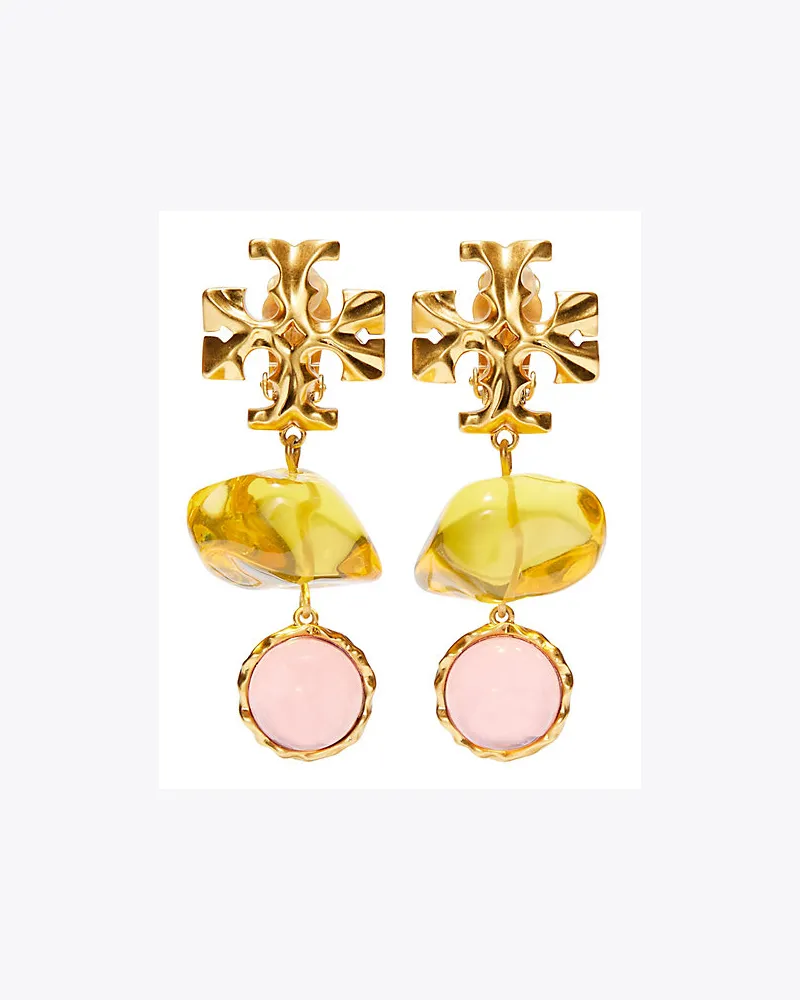 Tory Burch Roxanne Ohrring Mit Doppeltem Anhänger 