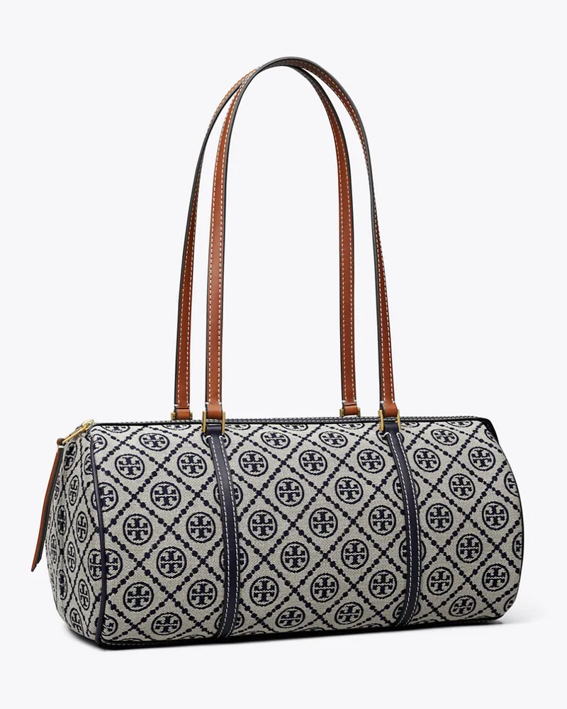 Tory Burch Damen Barrel Bag mit T-Monogramm Tory