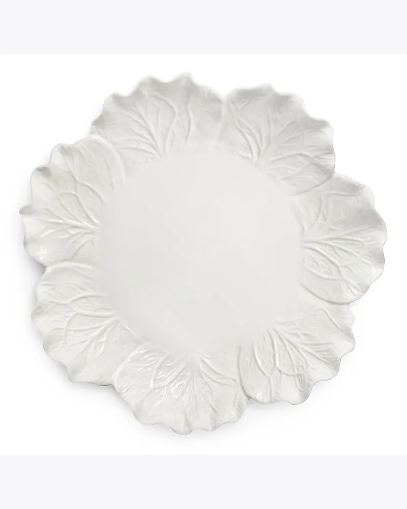 Tory Burch Lettuce Ware Round Serving Platter 