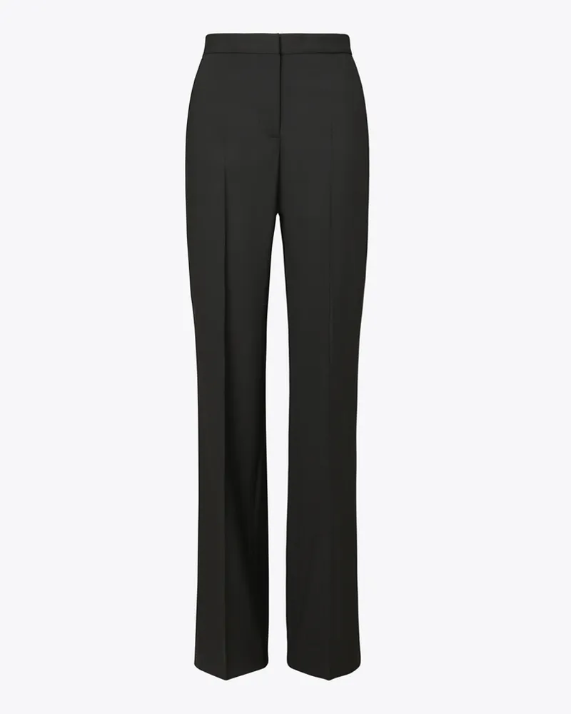Tory Burch Damen Elegante Wollhose Black