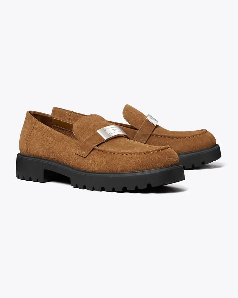 Tory Burch Leelee Loafer mit Profilsohle Weathered
