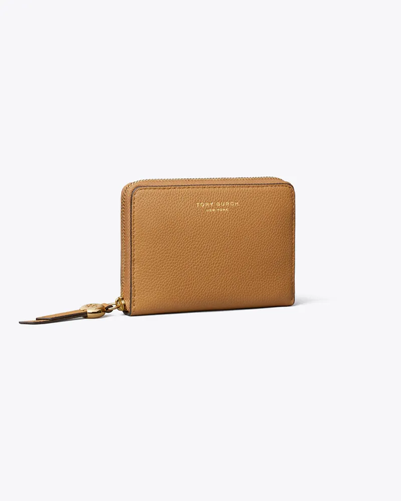 Tory Burch Damen Mittelgroße Romy-Geldbörse Tiramisu