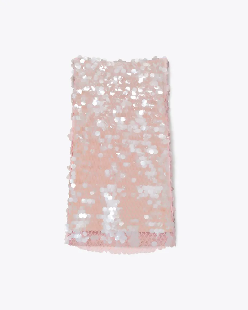Tory Burch Meshrock mit Pailletten Snow