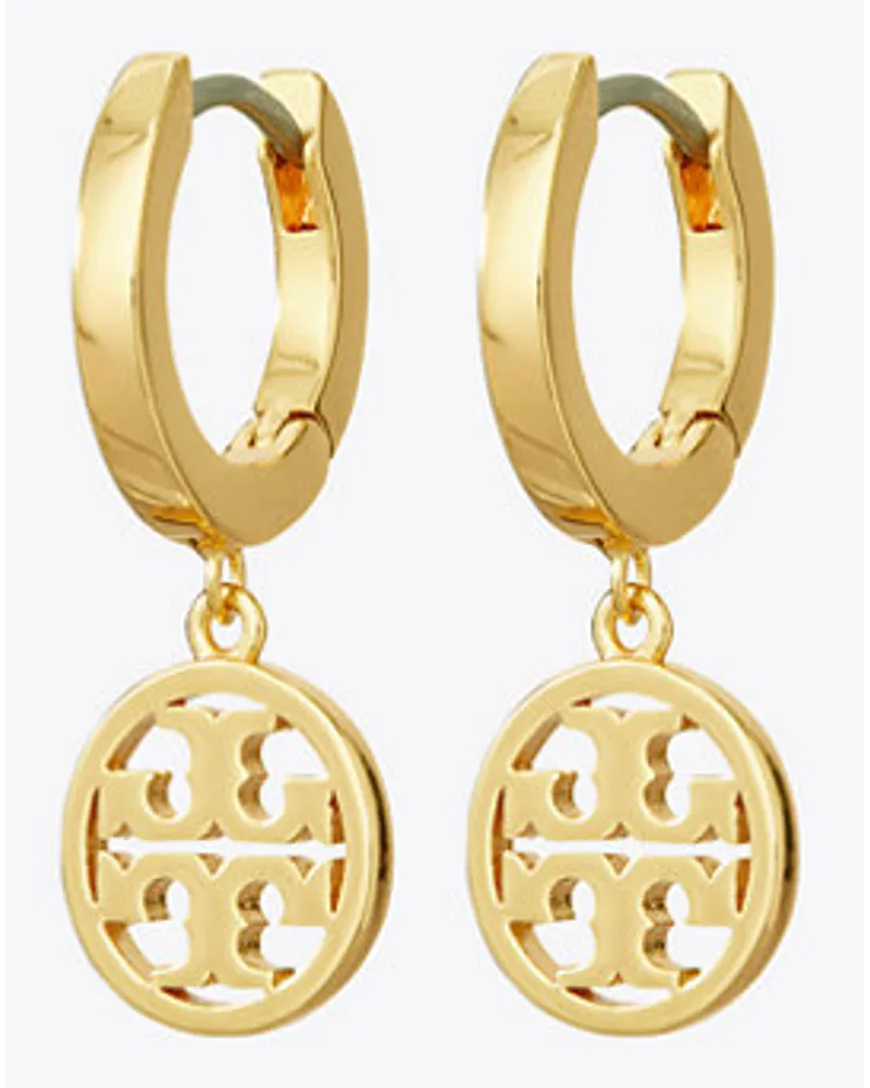 Tory Burch Miller Huggie Hoop Earring Tory