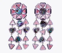 Damen Curiosity Chandelier-Ohrringe aus Kunstharz