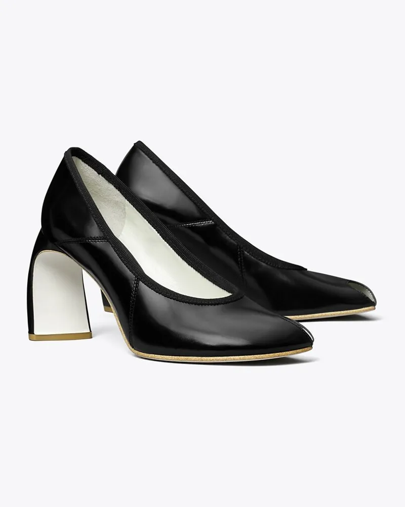 Tory Burch Damen Peeptoe-Pumps Perfect