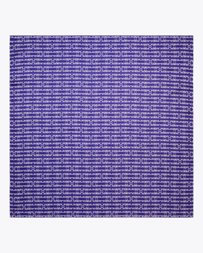 Tory Burch Damen T Monogram Sublime Silk Scarf Ballpoint