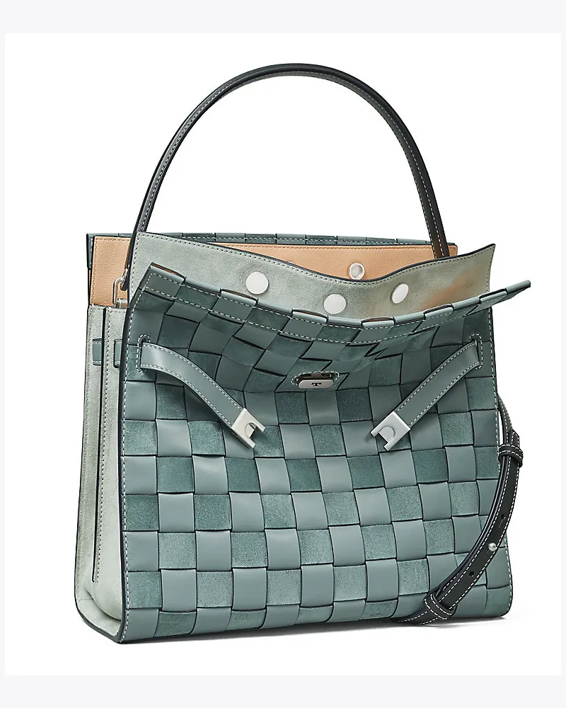 Tory Burch Lee Radziwill Double Bag In Weboptik 