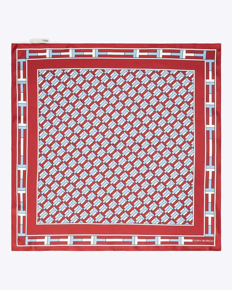 Tory Burch Damen Two for T Taschentuch Red