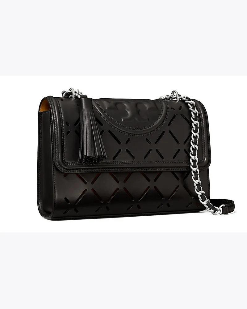 Tory Burch Wandelbare Fleming Schultertasche Mit Rautenförmiger Perforierung 