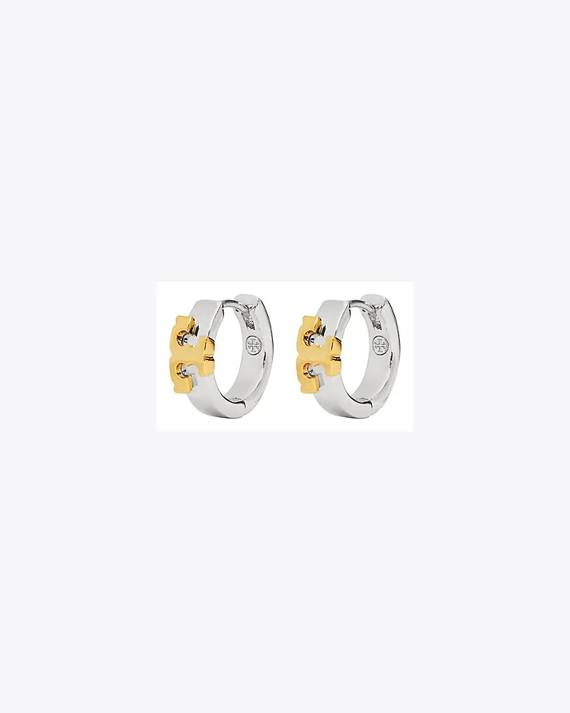 Tory Burch Huggie-Ohrring Mit Serifen-T 